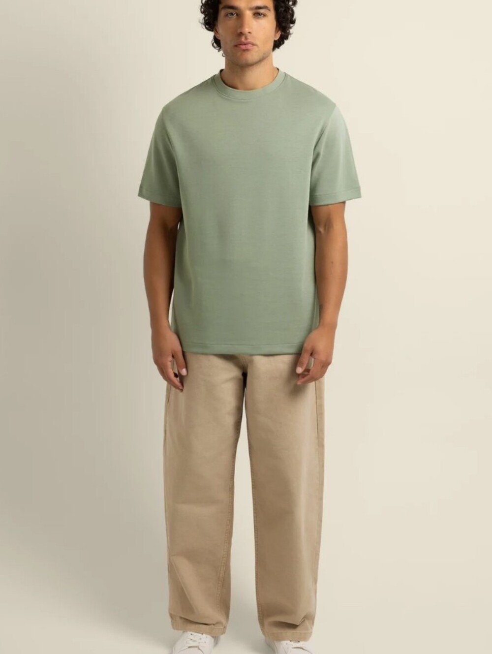Larsson & Co Sage Crew Neck Short Sleeve Tee for Men